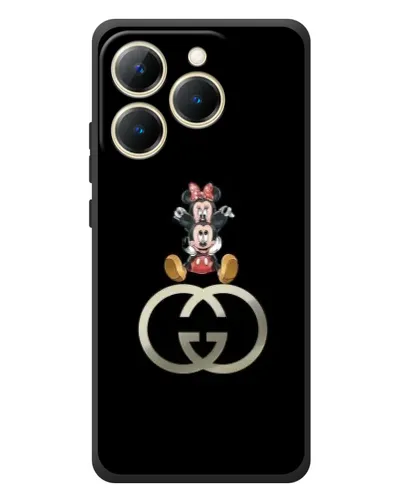 Чехол для Realme 15T с картинкой «Минни Маус на лого» Чехол для Realme 15T с картинкой «Минни Маус на лого»