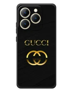 Чехол для Realme 15T с картинкой «Золотой логотип Gucci» Чехол для Realme 15T с картинкой «Золотой логотип Gucci»