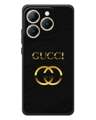Чехол для Realme 15T с картинкой «Золотой логотип Gucci» Чехол для Realme 15T с картинкой «Золотой логотип Gucci»