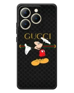 Чехол для Realme 15T с картинкой «Микки Маус Gucci» Чехол для Realme 15T с картинкой «Микки Маус Gucci»