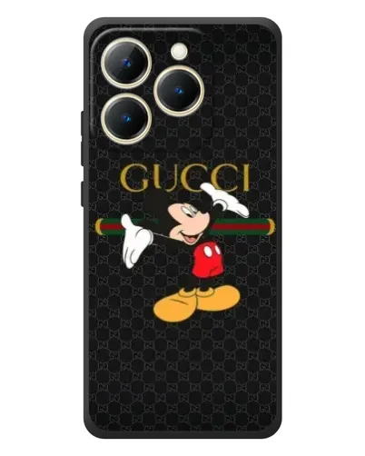 Чехол для Realme 15T с картинкой «Микки Маус Gucci» Чехол для Realme 15T с картинкой «Микки Маус Gucci»