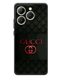 Чехол для Realme 15T с картинкой «Gucci — стеганый черный» Чехол для Realme 15T с картинкой «Gucci — стеганый черный»