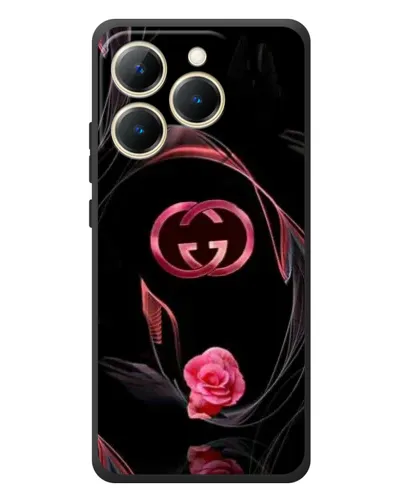 Чехол для Realme 15T с картинкой «Gucci — неоновая роза» Чехол для Realme 15T с картинкой «Gucci — неоновая роза»