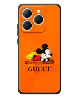 Чехол для Realme 15T с картинкой «Микки Маус Gucci — оранж» Чехол для Realme 15T с картинкой «Микки Маус Gucci — оранж»