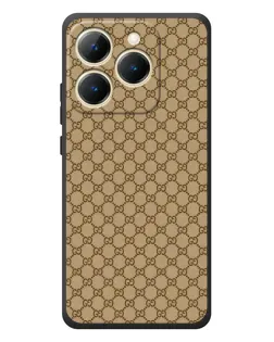 Чехол для Realme 15T с картинкой «Gucci — классический беж» Чехол для Realme 15T с картинкой «Gucci — классический беж»
