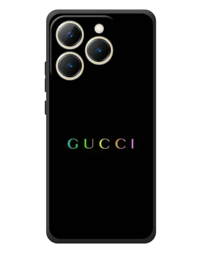 Чехол для Realme 15T с картинкой «Gucci — неоновый минимализм» Чехол для Realme 15T с картинкой «Gucci — неоновый минимализм»