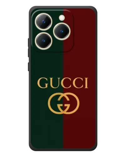 Чехол для Realme 15T с картинкой «Gucci — темно-зеленый градиент» Чехол для Realme 15T с картинкой «Gucci — темно-зеленый градиент»