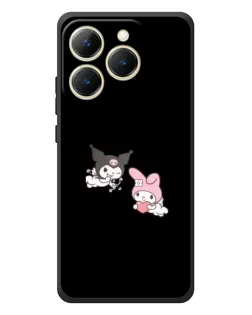 Чехол для Realme 15T с картинкой «My Melody и Kuromi»