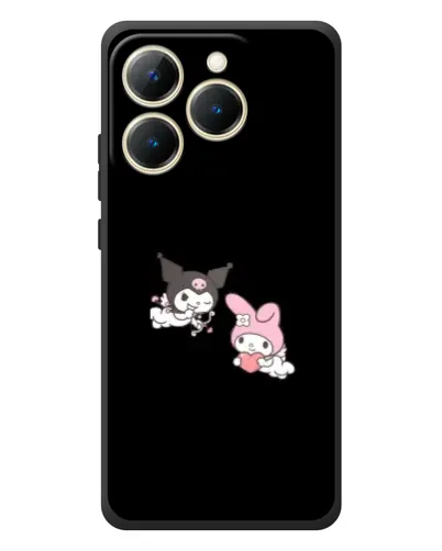 Чехол для Realme 15T с картинкой «My Melody и Kuromi»