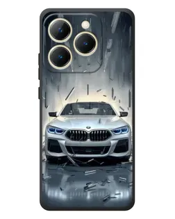 Чехол для Realme 15T с картинкой «BMW в свете фар» Чехол для Realme 15T с картинкой «BMW в свете фар»