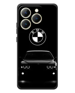 Чехол для Realme 15T с картинкой «BMW — взгляд из темноты» Чехол для Realme 15T с картинкой «BMW — взгляд из темноты»