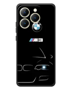 Чехол для Realme 15T с картинкой «Минималистичный принт BMW M3» Чехол для Realme 15T с картинкой «Минималистичный принт BMW M3»