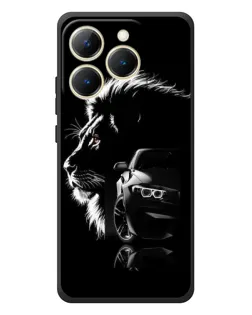 Чехол для Realme 15T с картинкой «BMW и лев» Чехол для Realme 15T с картинкой «BMW и лев»