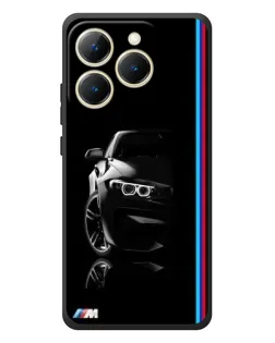 Чехол для Realme 15T с картинкой «Силуэт BMW в темноте» Чехол для Realme 15T с картинкой «Силуэт BMW в темноте»