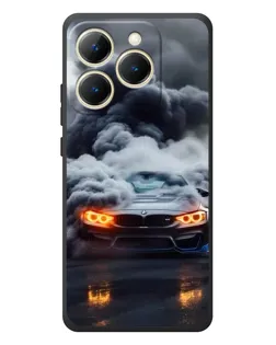 Чехол для Realme 15T с картинкой «BMW в дыму» Чехол для Realme 15T с картинкой «BMW в дыму»