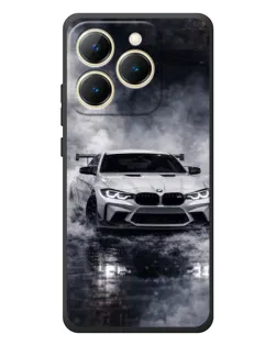 Чехол для Realme 15T с картинкой «BMW сквозь туман» Чехол для Realme 15T с картинкой «BMW сквозь туман»