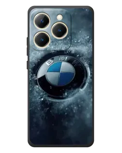 Чехол для Realme 15T с картинкой «Логотип BMW — лед» Чехол для Realme 15T с картинкой «Логотип BMW — лед»
