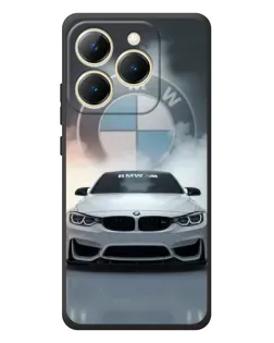 Чехол для Realme 15T с картинкой «BMW в белом дыму» Чехол для Realme 15T с картинкой «BMW в белом дыму»
