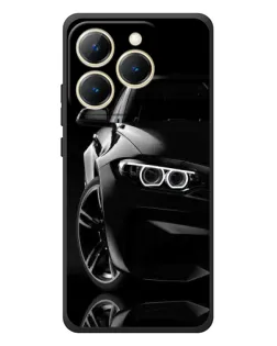 Чехол для Realme 15T с картинкой «Черная BMW — профиль» Чехол для Realme 15T с картинкой «Черная BMW — профиль»