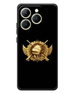 Чохол для Realme 15T з картинкою «PUBG — помаранчевий градієнт»