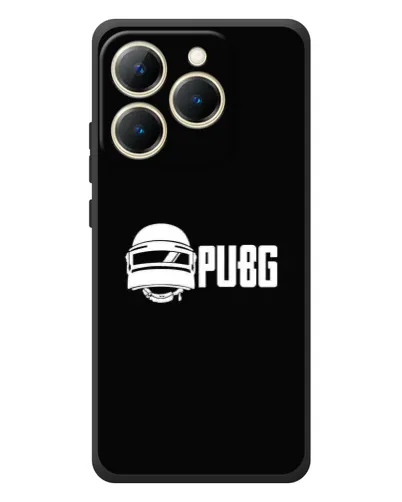 Чохол для Realme 15T з картинкою «PUBG — класичний лого»