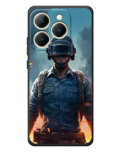 Чохол для Realme 15T з картинкою «PUBG — реалістичний герой»