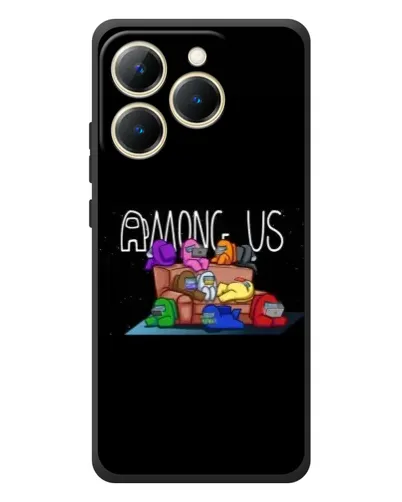Чехол для Realme 15T с картинкой «Логотип Among Us» Чехол для Realme 15T с картинкой «Логотип Among Us»