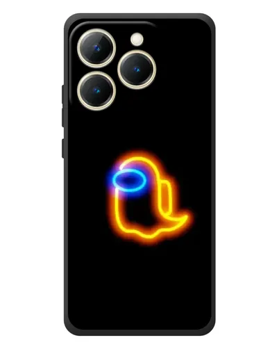 Чехол для Realme 15T с картинкой «Among Us неоновое сияние» Чехол для Realme 15T с картинкой «Among Us неоновое сияние»