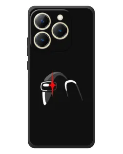Чехол для Realme 15T с картинкой «Among Us шлем»