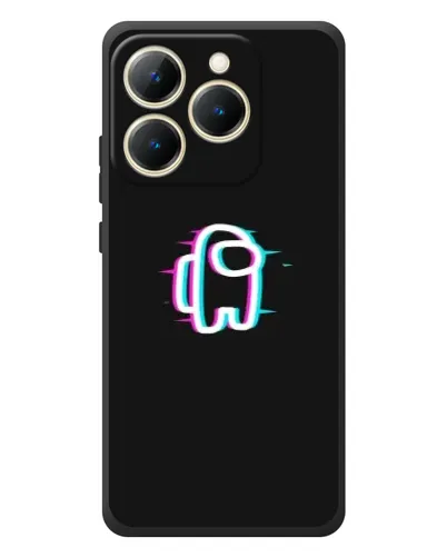 Чехол для Realme 15T с картинкой «Among Us неон» Чехол для Realme 15T с картинкой «Among Us неон»