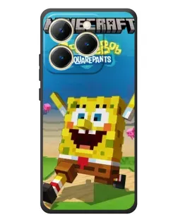 Чохол для Realme 15T з картинкою «Губка Боб Minecraft» Чохол для Realme 15T з картинкою «Губка Боб Minecraft»