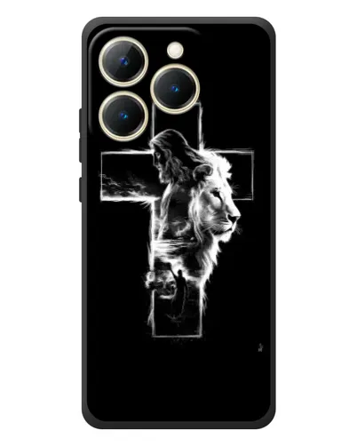 Чехол для Realme 15T с картинкой «Сияющий крест Jesus» Чехол для Realme 15T с картинкой «Сияющий крест Jesus»