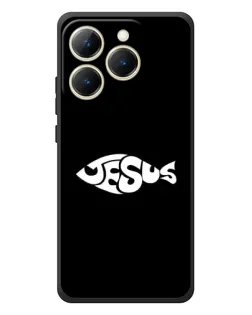 Чехол для Realme 15T с картинкой «Рыба Jesus»
