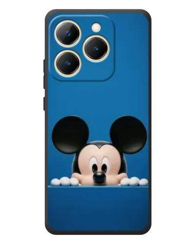 Чехол для Realme 15T с картинкой «Микки выглядывает»