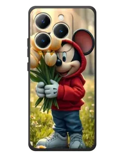 Чехол для Realme 15T с картинкой «Микки с тюльпанами» Чехол для Realme 15T с картинкой «Микки с тюльпанами»