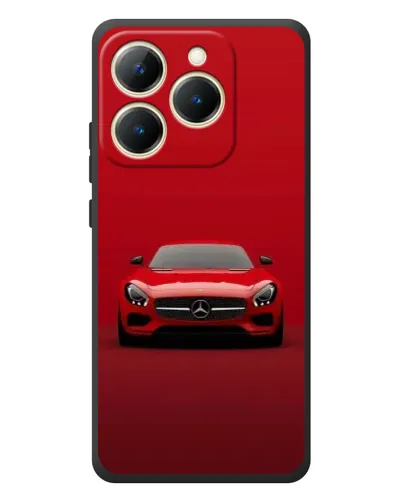 Чехол для Realme 15T с картинкой «Красный Mercedes AMG» Чехол для Realme 15T с картинкой «Красный Mercedes AMG»