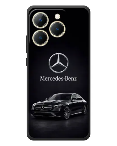 Чехол для Realme 15T с картинкой «Mercedes — решетка радиатора» Чехол для Realme 15T с картинкой «Mercedes — решетка радиатора»
