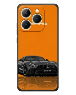Чехол для Realme 15T с картинкой «Оранжевый Mercedes AMG»