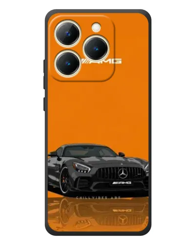 Чехол для Realme 15T с картинкой «Оранжевый Mercedes AMG» Чехол для Realme 15T с картинкой «Оранжевый Mercedes AMG»