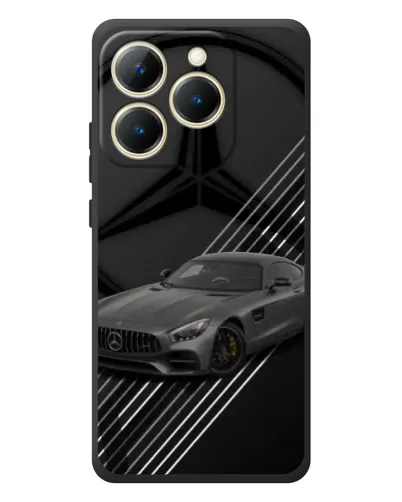Чехол для Realme 15T с картинкой «Mercedes AMG — графика» Чехол для Realme 15T с картинкой «Mercedes AMG — графика»