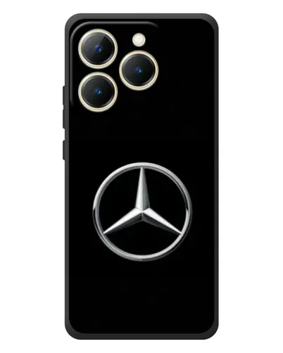 Чехол для Realme 15T с картинкой «Mercedes классический лого» Чехол для Realme 15T с картинкой «Mercedes классический лого»