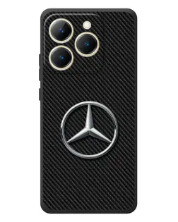 Чохол для Realme 15T з картинкою «Карбоновий Mercedes стиль» Чохол для Realme 15T з картинкою «Карбоновий Mercedes стиль»