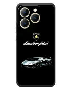 Чехол для Realme 15T с картинкой «Логотип Lamborghini классика»