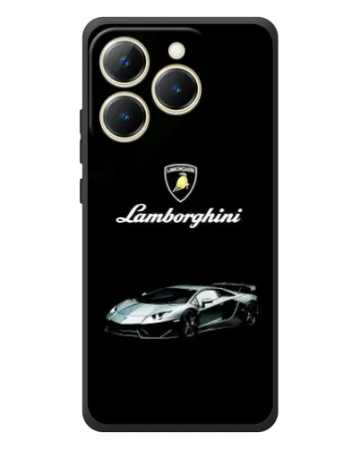 Чехол для Realme 15T с картинкой «Логотип Lamborghini классика»