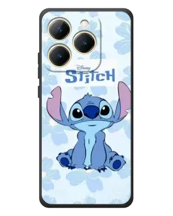 Чехол для Realme 15T с картинкой «Stitch среди цветов» Чехол для Realme 15T с картинкой «Stitch среди цветов»