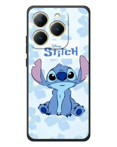 Чехол для Realme 15T с картинкой «Stitch среди цветов» Чехол для Realme 15T с картинкой «Stitch среди цветов»