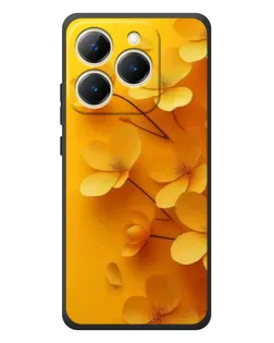 Чехол для Realme 15T с картинкой «Золотые лепестки» Чехол для Realme 15T с картинкой «Золотые лепестки»