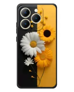 Чехол для Realme 15T с картинкой «Подсолнух и ромашка» Чехол для Realme 15T с картинкой «Подсолнух и ромашка»