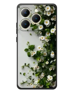 Чехол для Realme 15T с картинкой «Ветка мелких белых цветов» Чехол для Realme 15T с картинкой «Ветка мелких белых цветов»