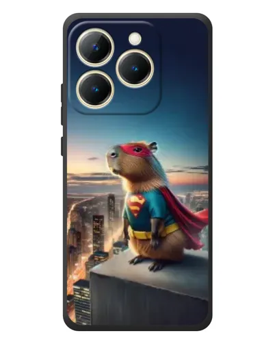 Чехол для Realme 15T с картинкой «Капи-мен супергерой» Чехол для Realme 15T с картинкой «Капи-мен супергерой»